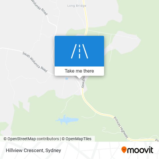 Hillview Crescent map