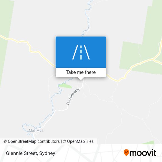 Glennie Street map