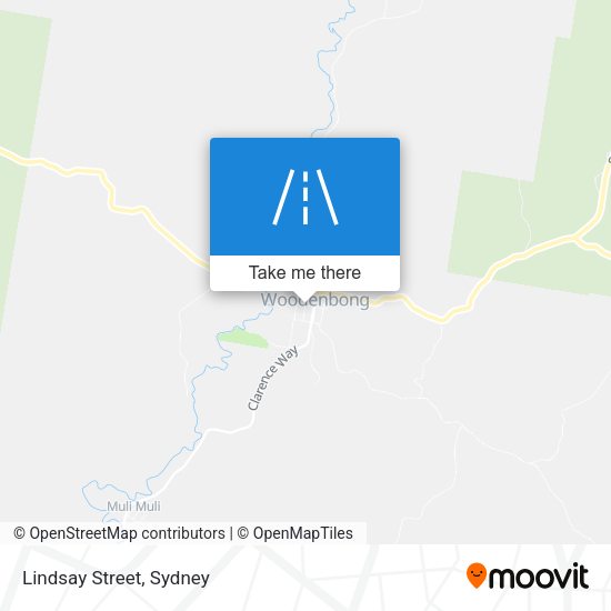 Lindsay Street map