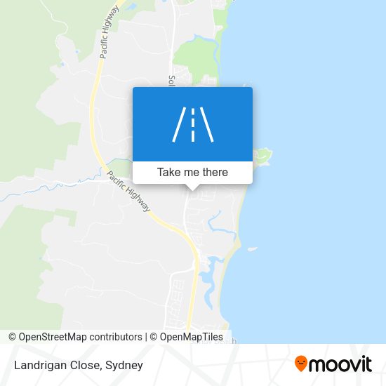 Landrigan Close map