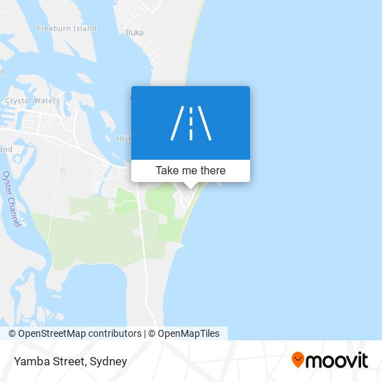 Yamba Street map