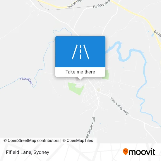 Mapa Fifield Lane