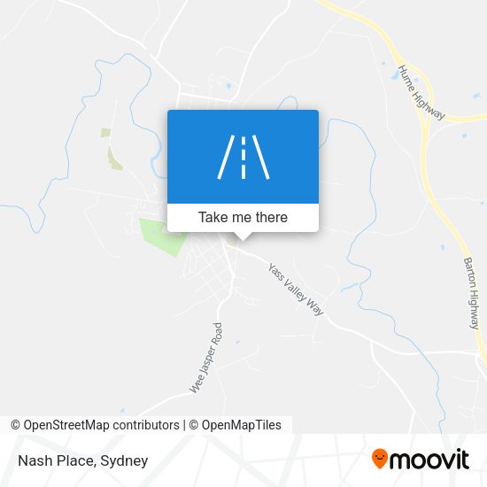 Nash Place map