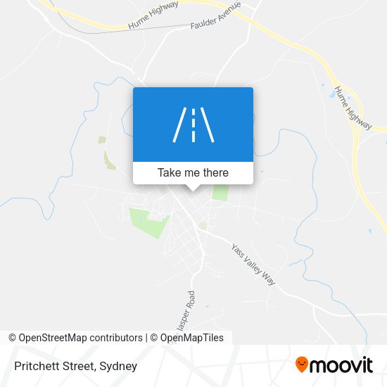 Pritchett Street map