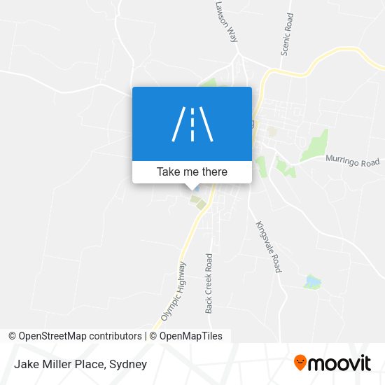 Jake Miller Place map