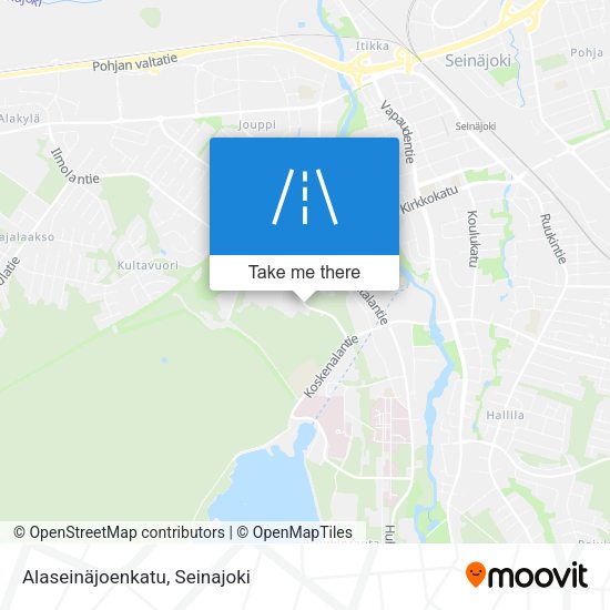 Alaseinäjoenkatu map