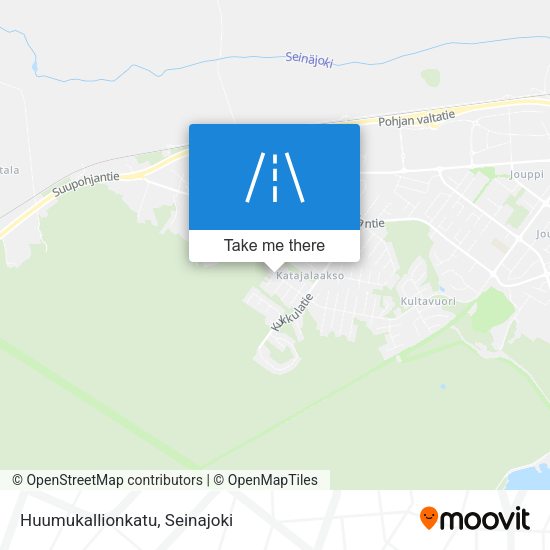 Huumukallionkatu map