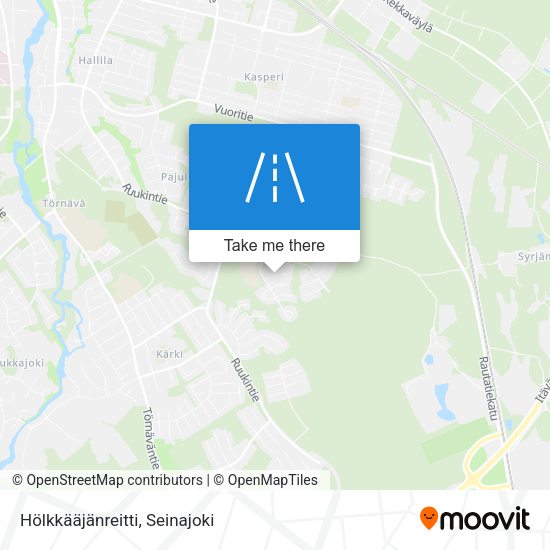Hölkkääjänreitti map
