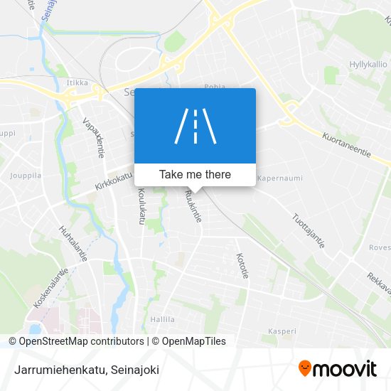Jarrumiehenkatu map