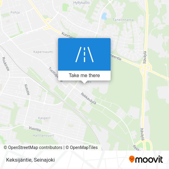 Keksijäntie map