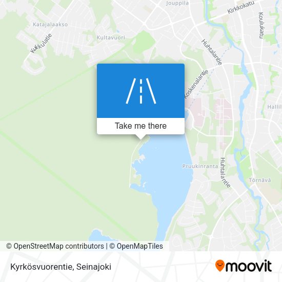 Kyrkösvuorentie map