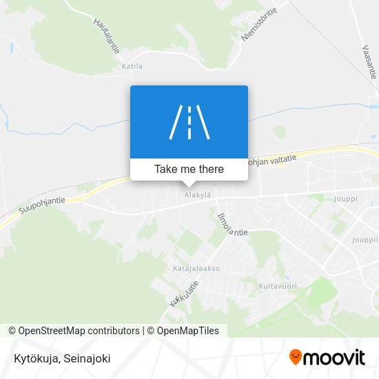 Kytökuja map