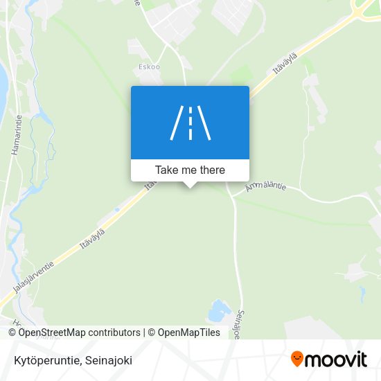 Kytöperuntie map