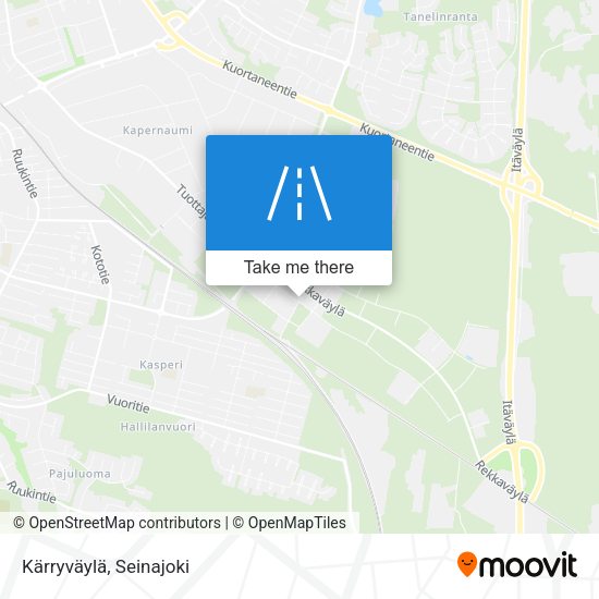 Kärryväylä map