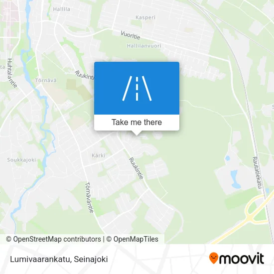 Lumivaarankatu map
