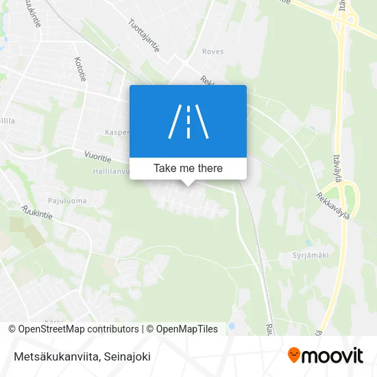 Metsäkukanviita map