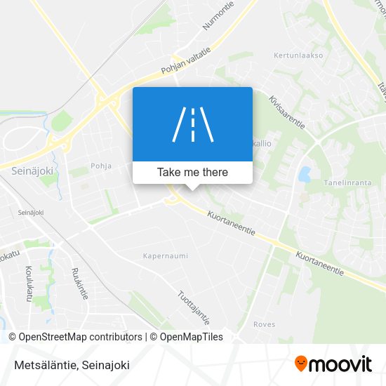 Metsäläntie map