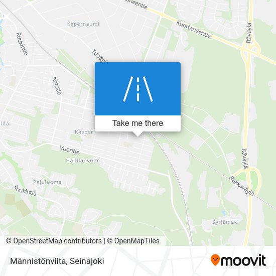 Männistönviita map