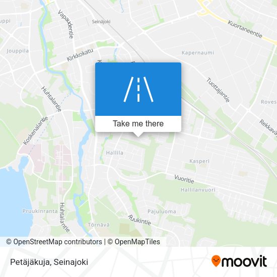 Petäjäkuja map
