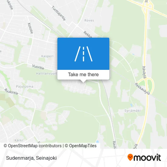 Sudenmarja map