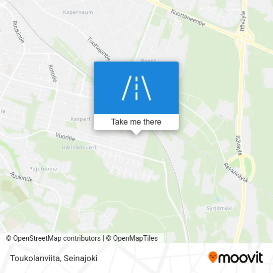 Toukolanviita map