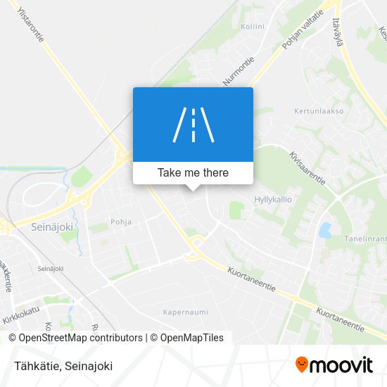 Tähkätie map