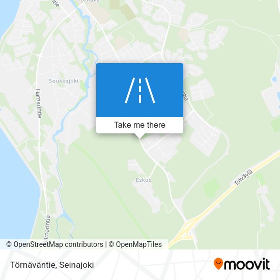 Törnäväntie map