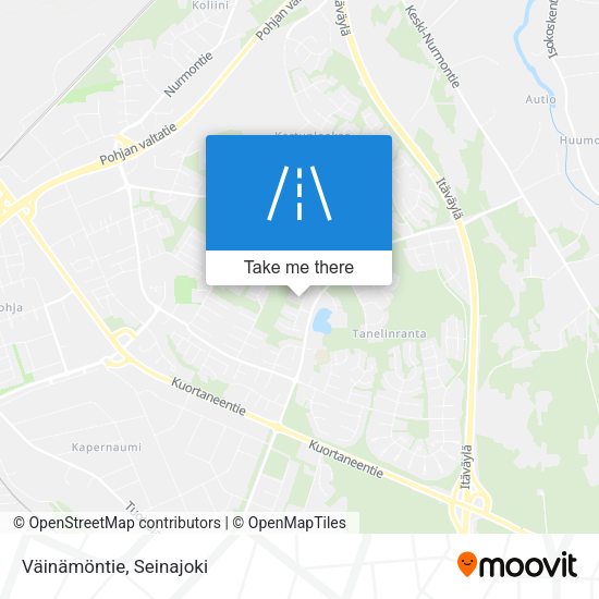 Väinämöntie map