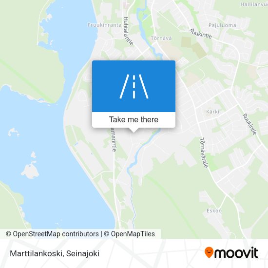 Marttilankoski map