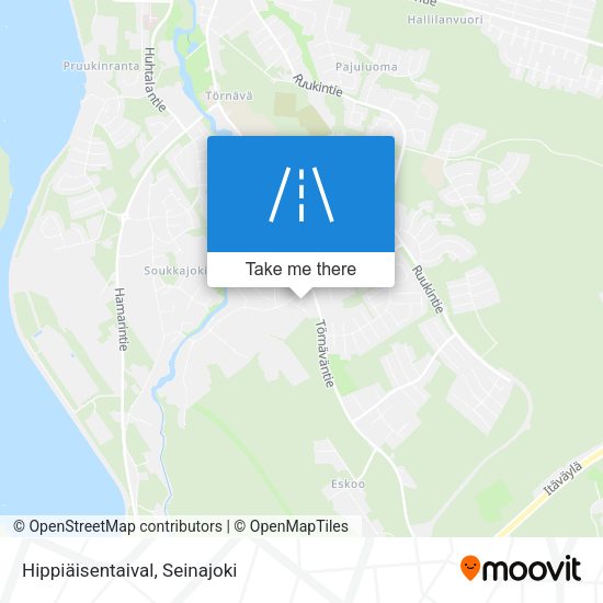 Hippiäisentaival map