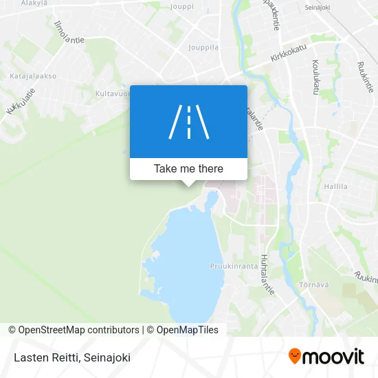 Lasten Reitti map