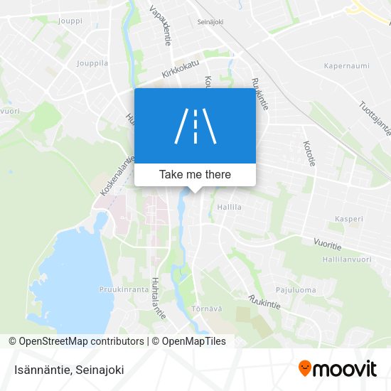 Isännäntie map