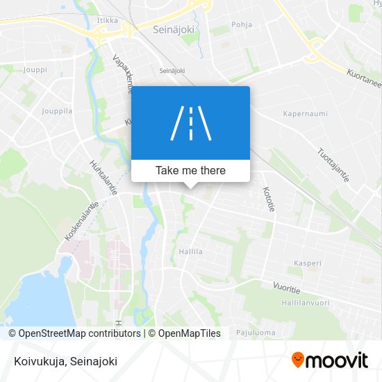 Koivukuja map