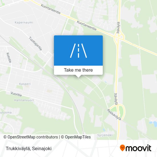 Trukkiväylä map