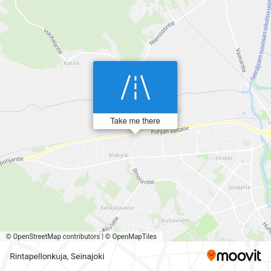 Rintapellonkuja map
