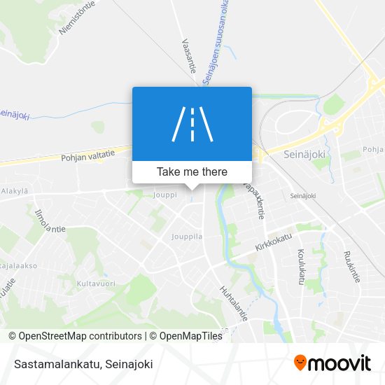 Sastamalankatu map