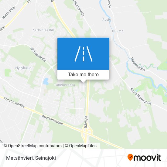 Metsänvieri map