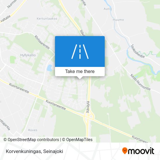 Korvenkuningas map