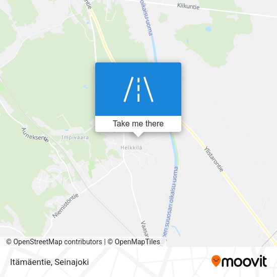 Itämäentie map