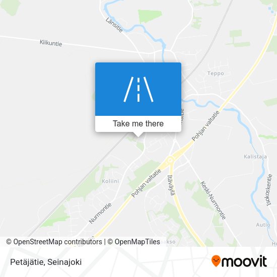 Petäjätie map