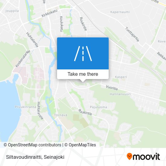 Siltavoudinraitti map