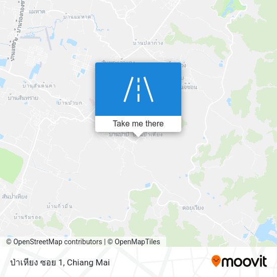 ป่าเหียง ซอย 1 map