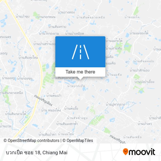 บวกเป็ด ซอย 18 map