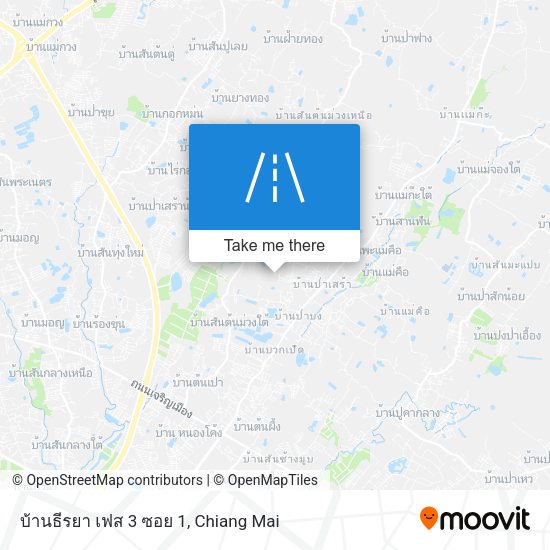 บ้านธีรยา เฟส 3 ซอย 1 map