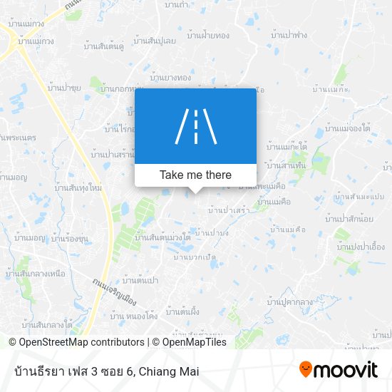 บ้านธีรยา เฟส 3 ซอย 6 map