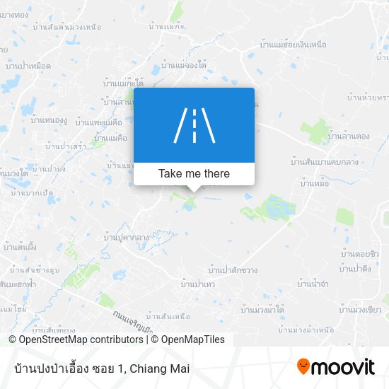 บ้านปงป่าเอื้อง ซอย 1 map