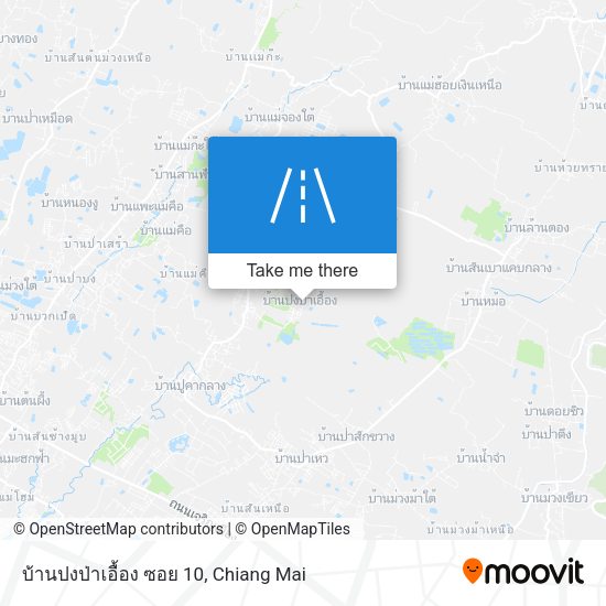 บ้านปงป่าเอื้อง ซอย 10 map