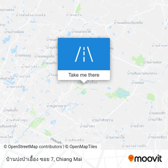 บ้านปงป่าเอื้อง ซอย 7 map