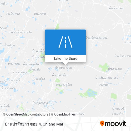 บ้านป่าสักยาว ซอย 4 map