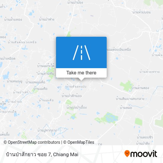 บ้านป่าสักยาว ซอย 7 map